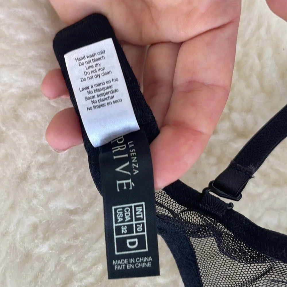 La Senza Prive jewelled push-up bra